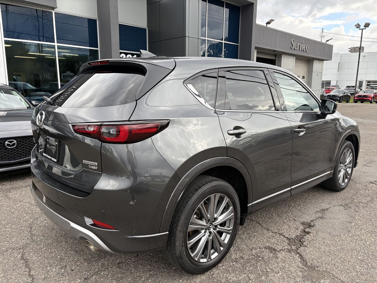 Mazda CX-5 Signature TI 2025 Gris Montmagny - photo #4