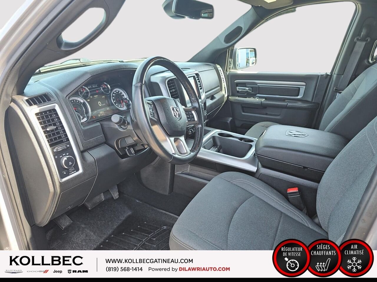 RAM 1500 CLASSIC Warlock CrewCab 4x4 2024 Argent Ottawa & Gatineau - photo #25