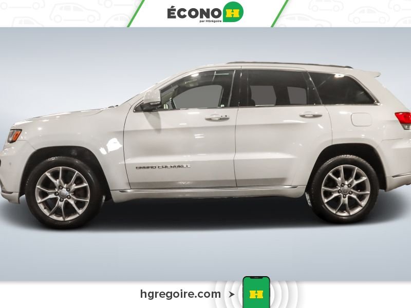 2016 Jeep Grand Cherokee Summit 4X4 CUIR TOIT NAV CAMÉRA MAGS White