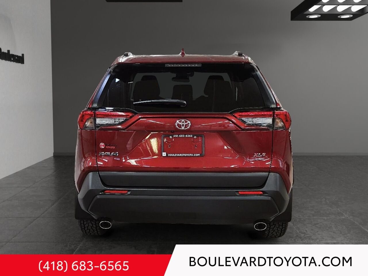 2021 Toyota RAV4 100244B-45 | XLE, AWD Red Québec - photo #4