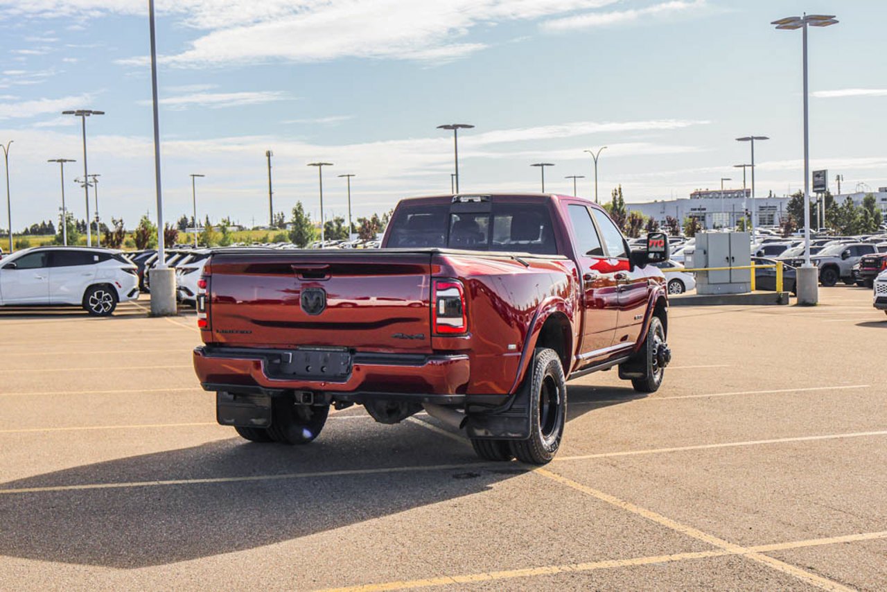 2023 Ram 3500 Limited 4x4 Crew Cab 8' Box Red Sherwood Park - photo #8