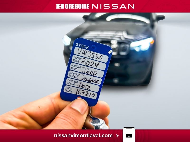 Jeep Compass VW3556 | Limited CAMERA DE RECUL BLUETOOTH 2024 Noir Laval - photo #14