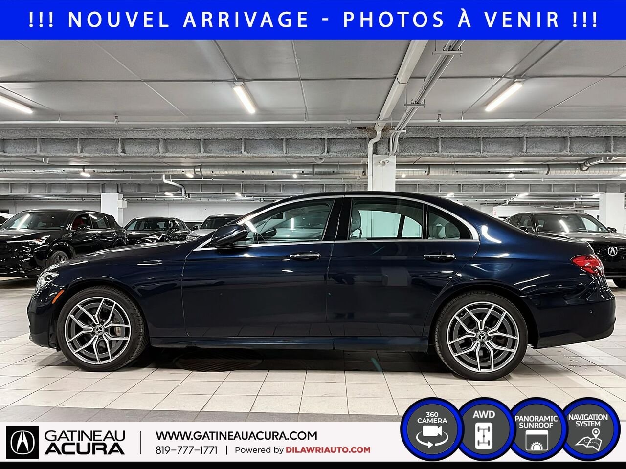 2021 Mercedes-Benz Classe-E E 450 4MATIC Blue Gatineau - photo #8