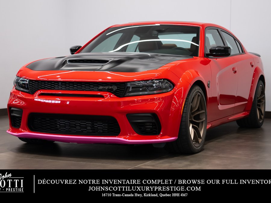 Dodge Charger SRT Hellcat Redeye Jailbreak à profil élargi PA 2023 Rouge
