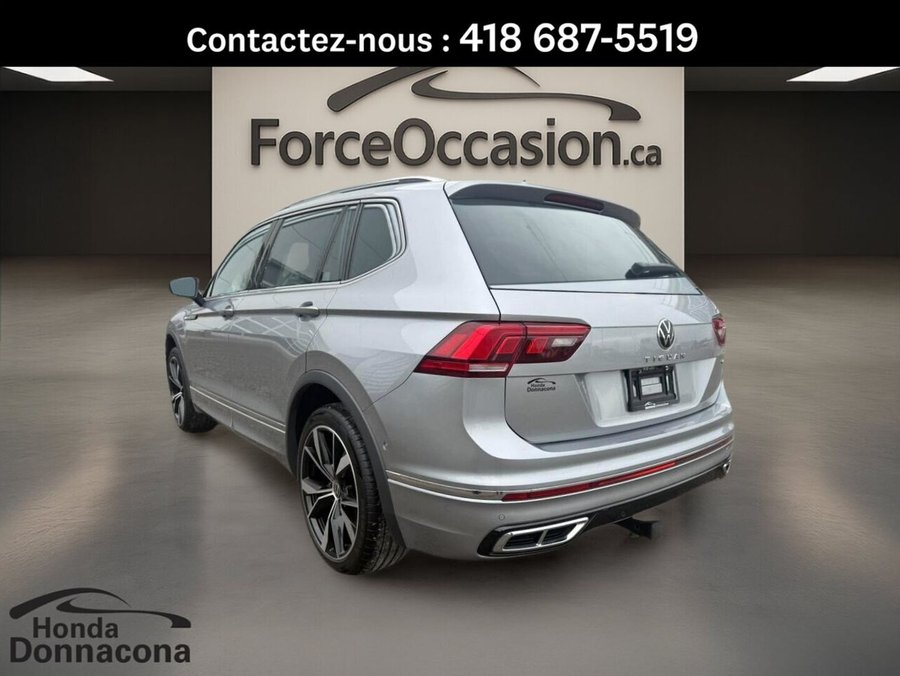 Volkswagen Tiguan Highline R-Line, Bancs chauffant, Toit ouvrant 2022 Noir
