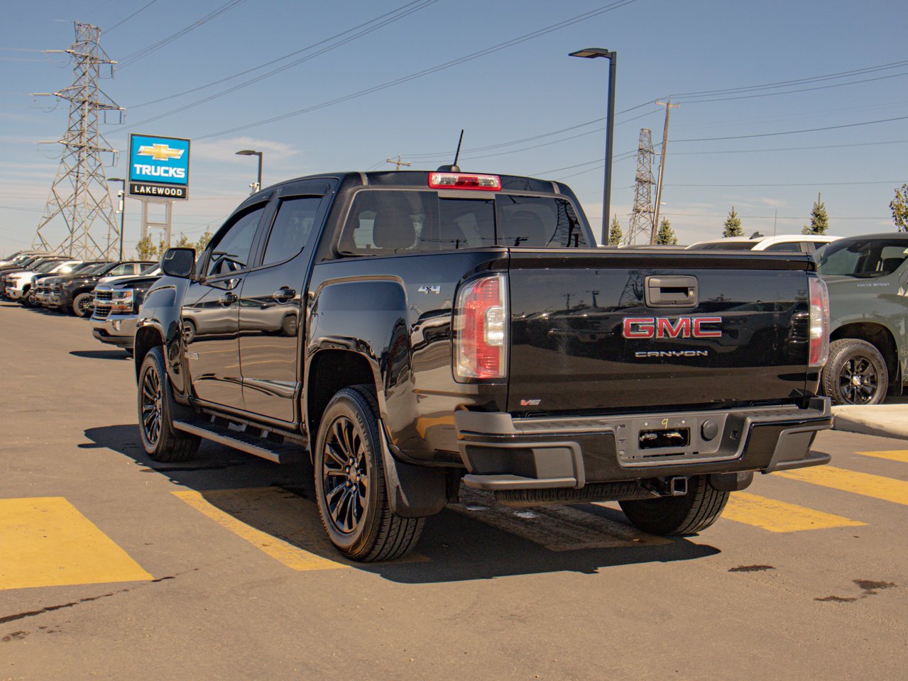 2021 GMC Canyon 4WD Crew Cab 128 Elevation Black Sherwood Park - photo #7