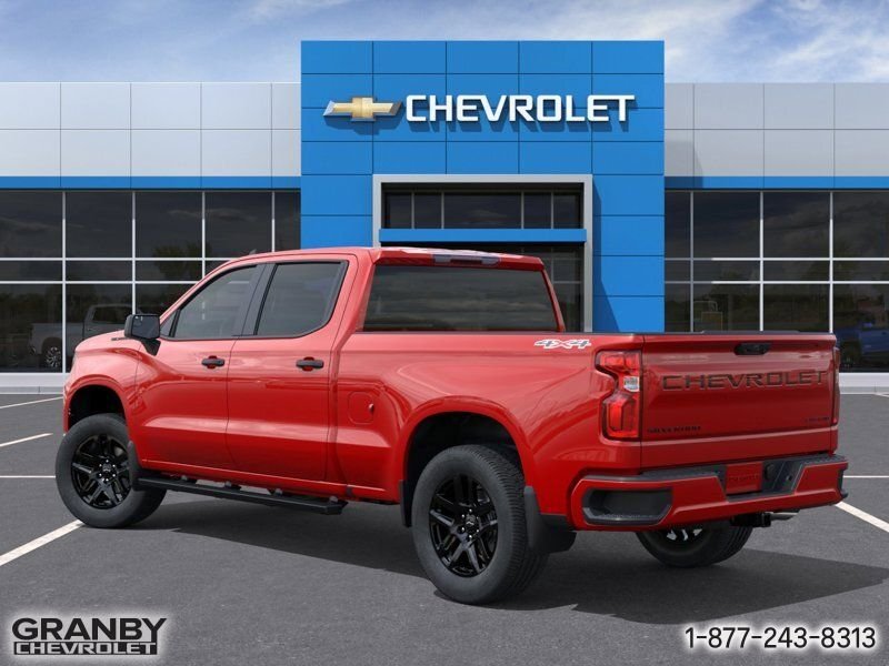 CHEVROLET Silverado 1500 K1500 SILVERADO CREW CAB CUSTOM STD/BOX (1CX) | 26-0827 2026 ROUGE ARDENT Granby - photo #2