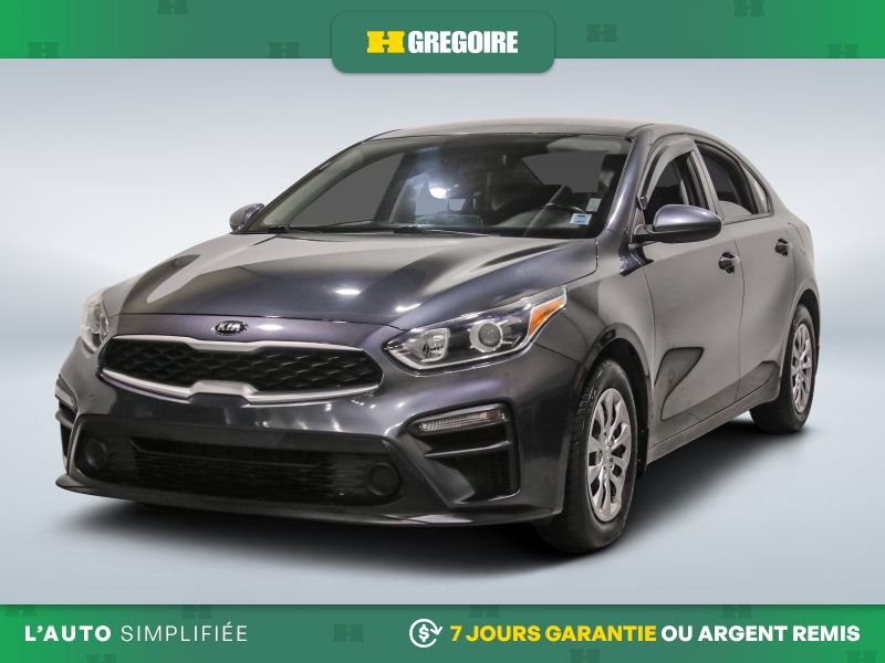 2021 Kia Forte LX MANUEL AC GR ELECT CAM RECUL BLEUTOOTH Grey
