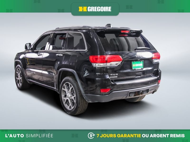 Jeep Grand Cherokee Limited AWD AUTO A/C MAGS CUIR TOIT NAV CAM RECUL 2019 Noir
