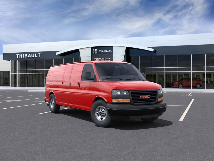 2024 GMC Savana Cargo Van 2024 Cardinal Red