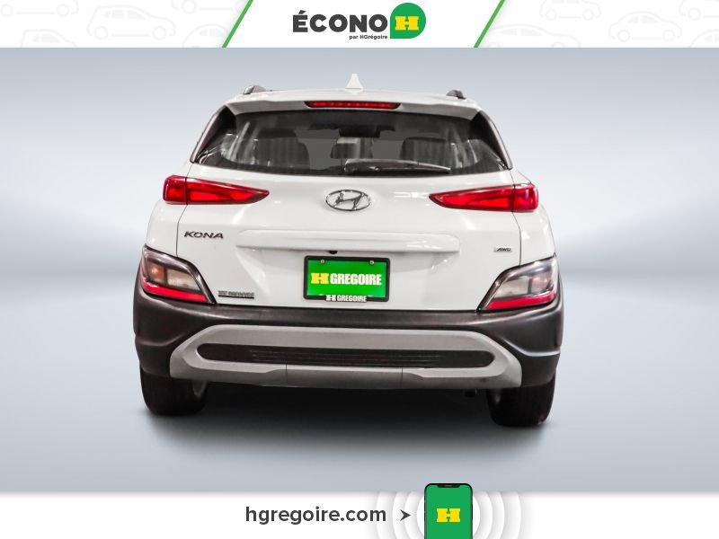 Hyundai Kona 2022 Blanc Saint-Eustache - photo #6