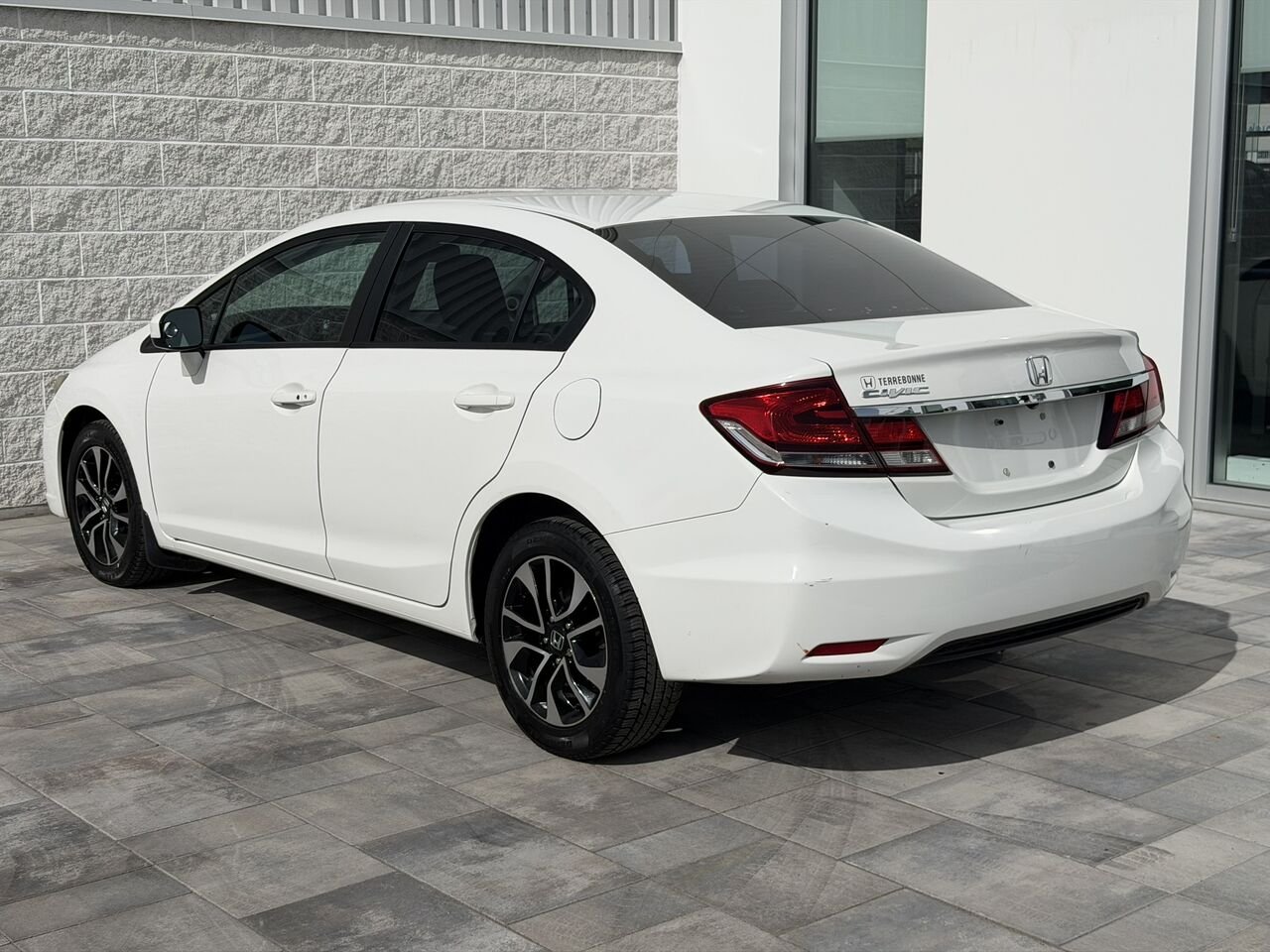 2015 Honda Civic Berline EX AUTOMATIQUE White Laval - photo #7