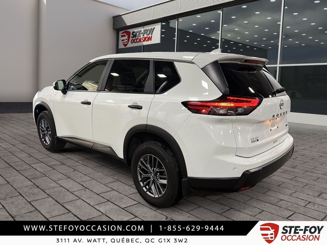 Nissan Rogue S 2024 Blanc Québec - photo #3