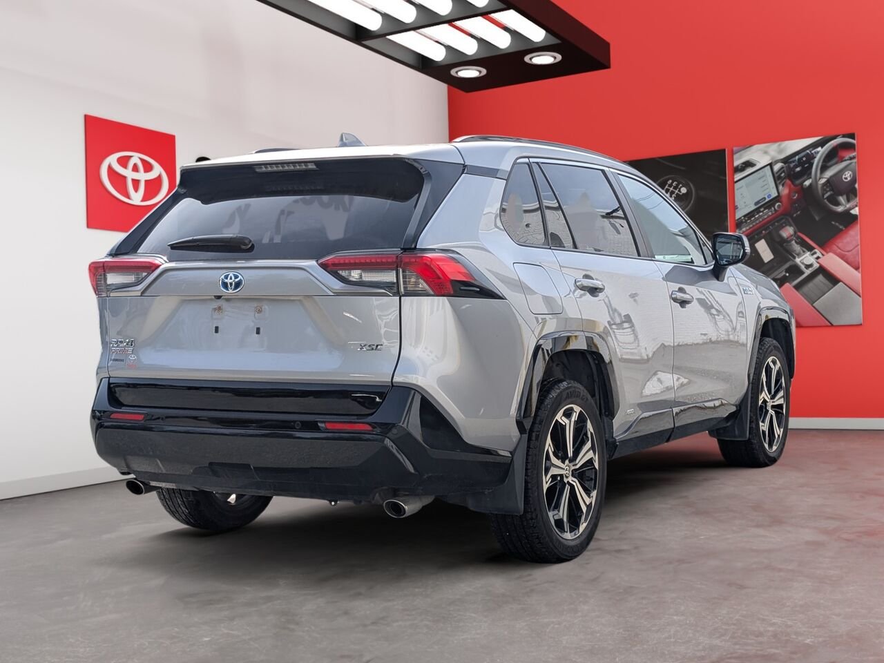 Toyota RAV4 Prime XSE PRIME GR. TECHNO/SIÈGES CHAUFFANTS/TOIT OUVRANT/VOLANT CHAUFFANT/AC BIZONE 2022 Argent Sherbrooke - photo #3
