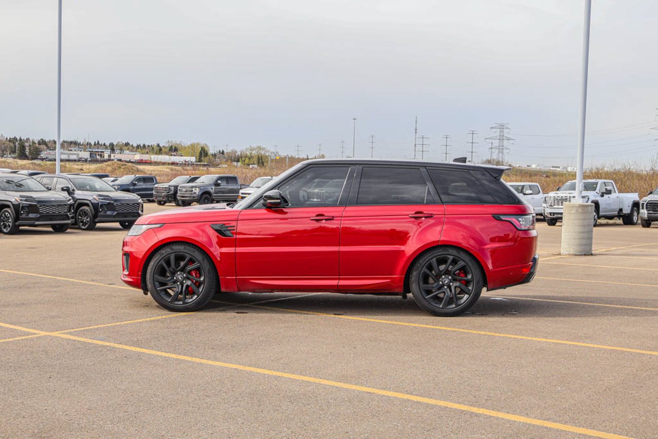2022 Land Rover Range Rover Sport V8 Supercharged Autobiography Dynamic Red Sherwood Park - photo #8