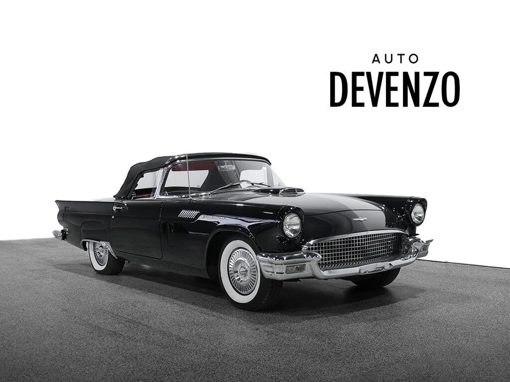 1957 Ford Thunderbird Black Saint-Eustache - photo #1