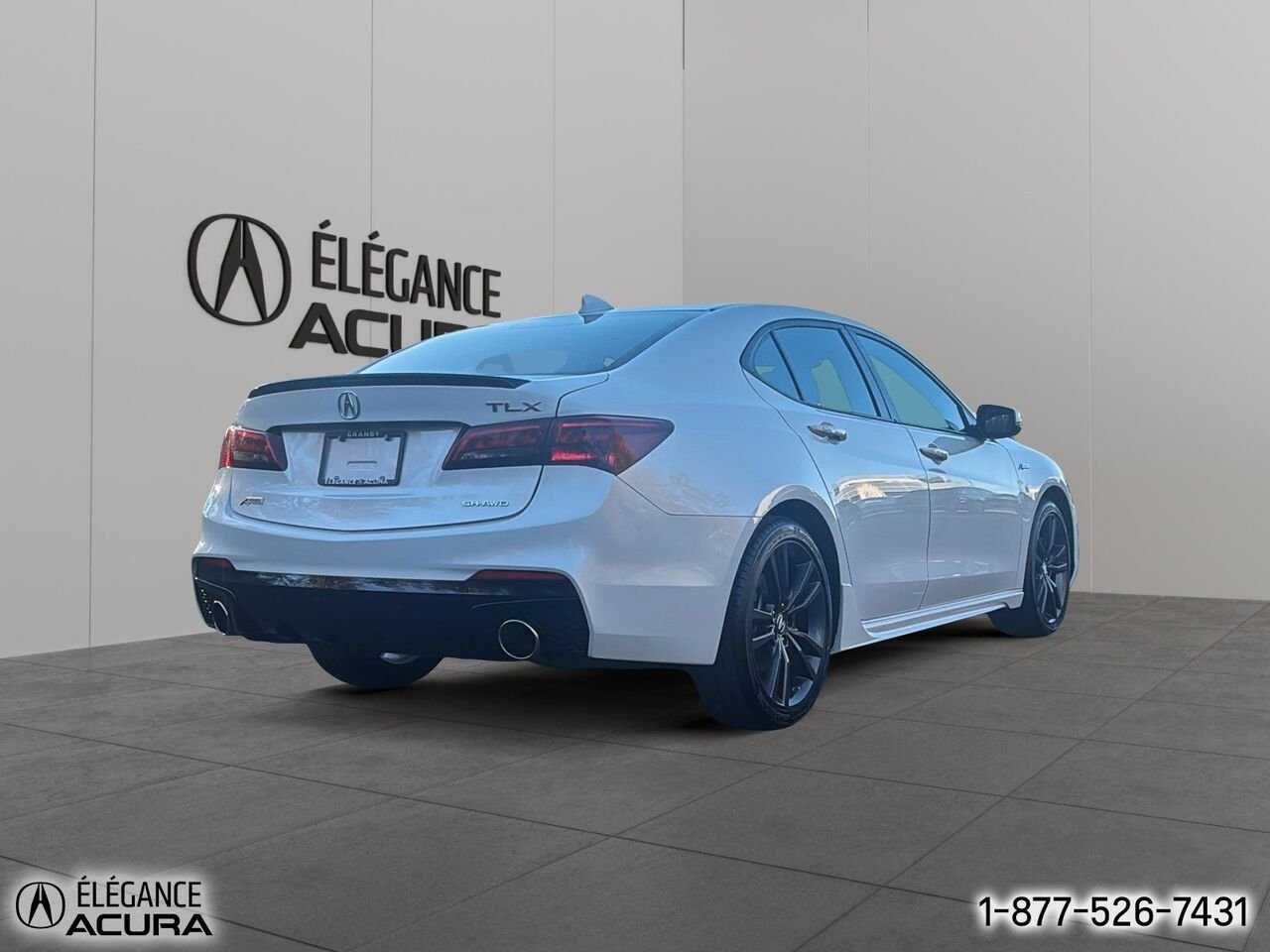 Acura TLX A-Spec berline SH-AWD avec ensemble Tech | A8936 2020 Blanc Granby - photo #3