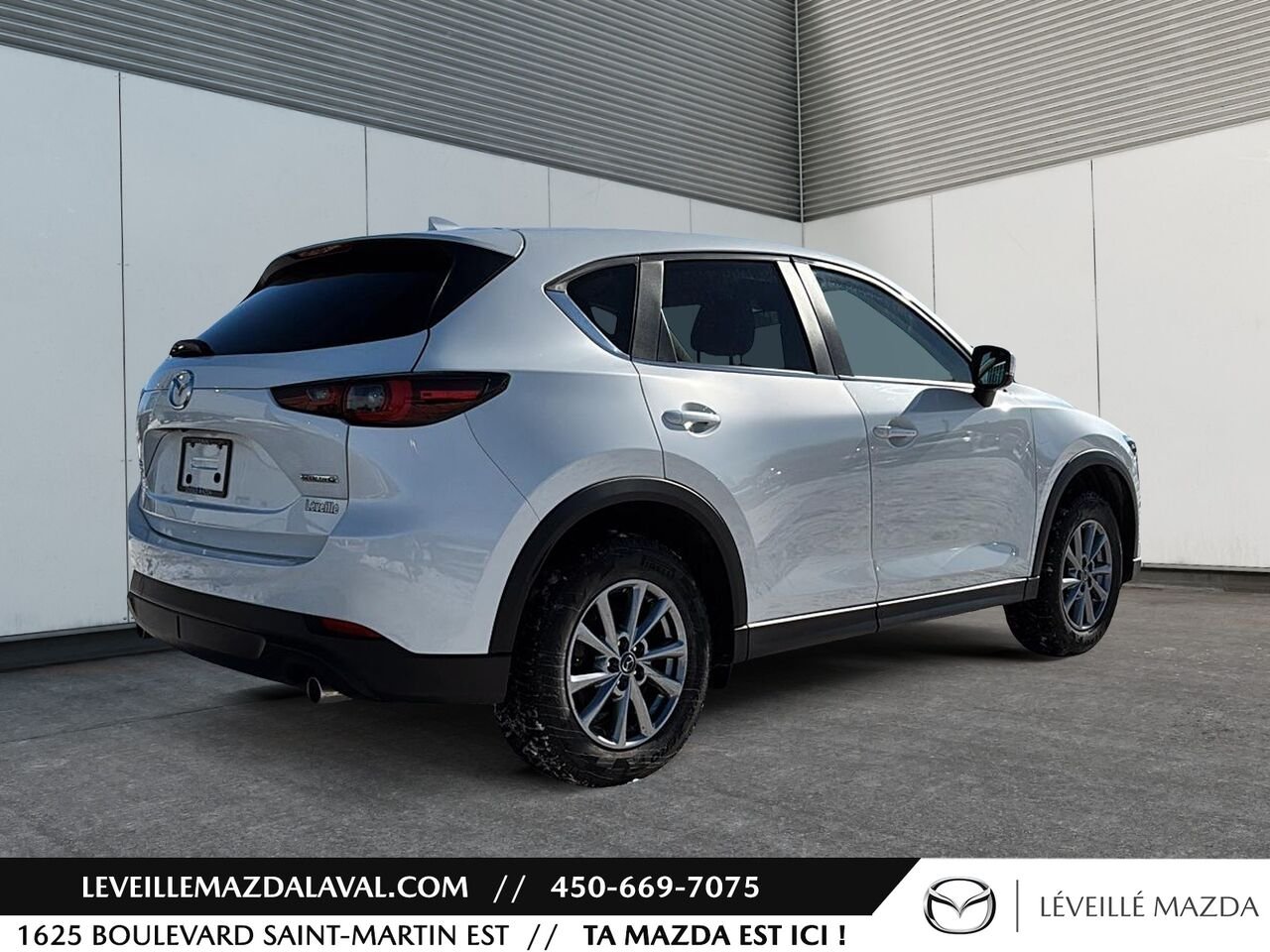 2025 Mazda CX-5 GS AWD GS AWD White Laval - photo #3