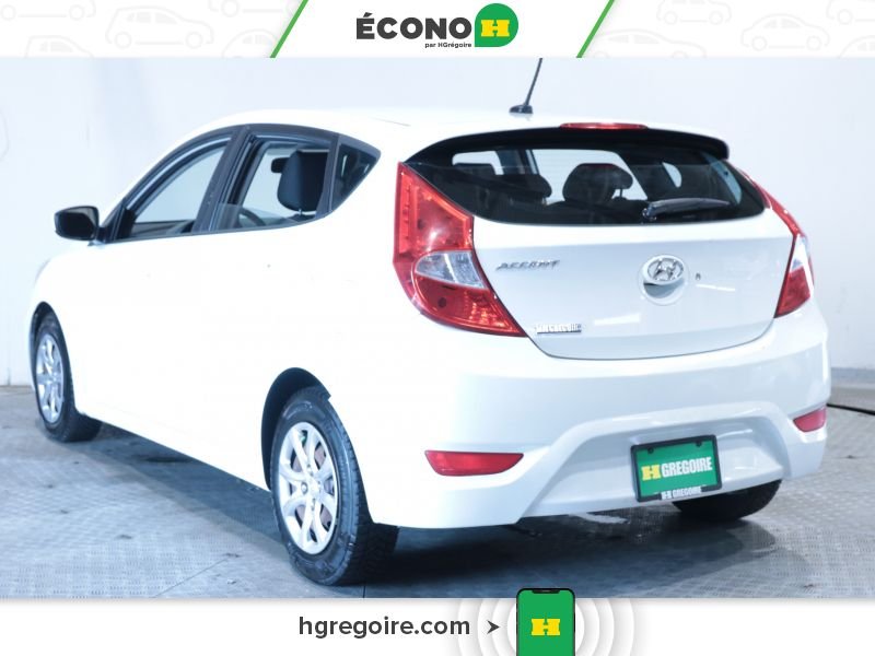 Hyundai Accent 2014 Blanc Saint-Eustache - photo #5