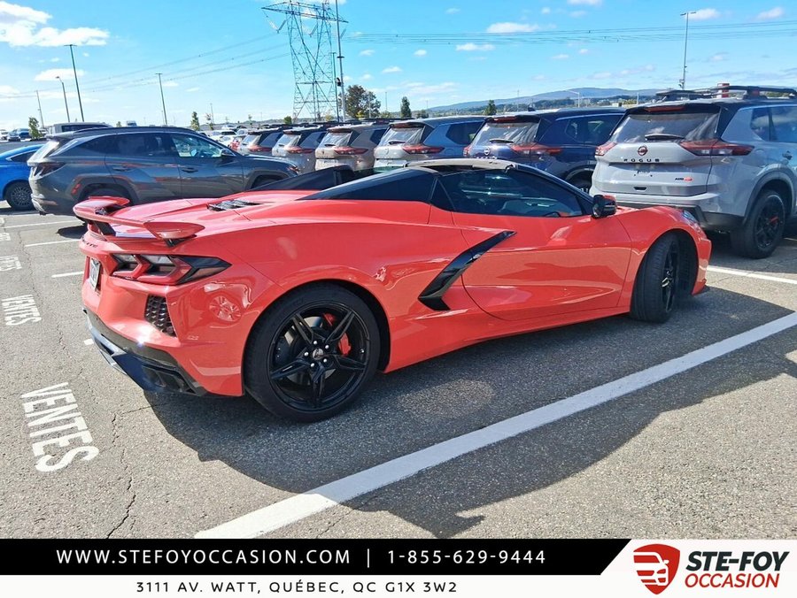 2025 Chevrolet Corvette STINGRAY 1LT DECAPOTABLE Stingray cabriolet Z51 PERFORMANCE PACK Red