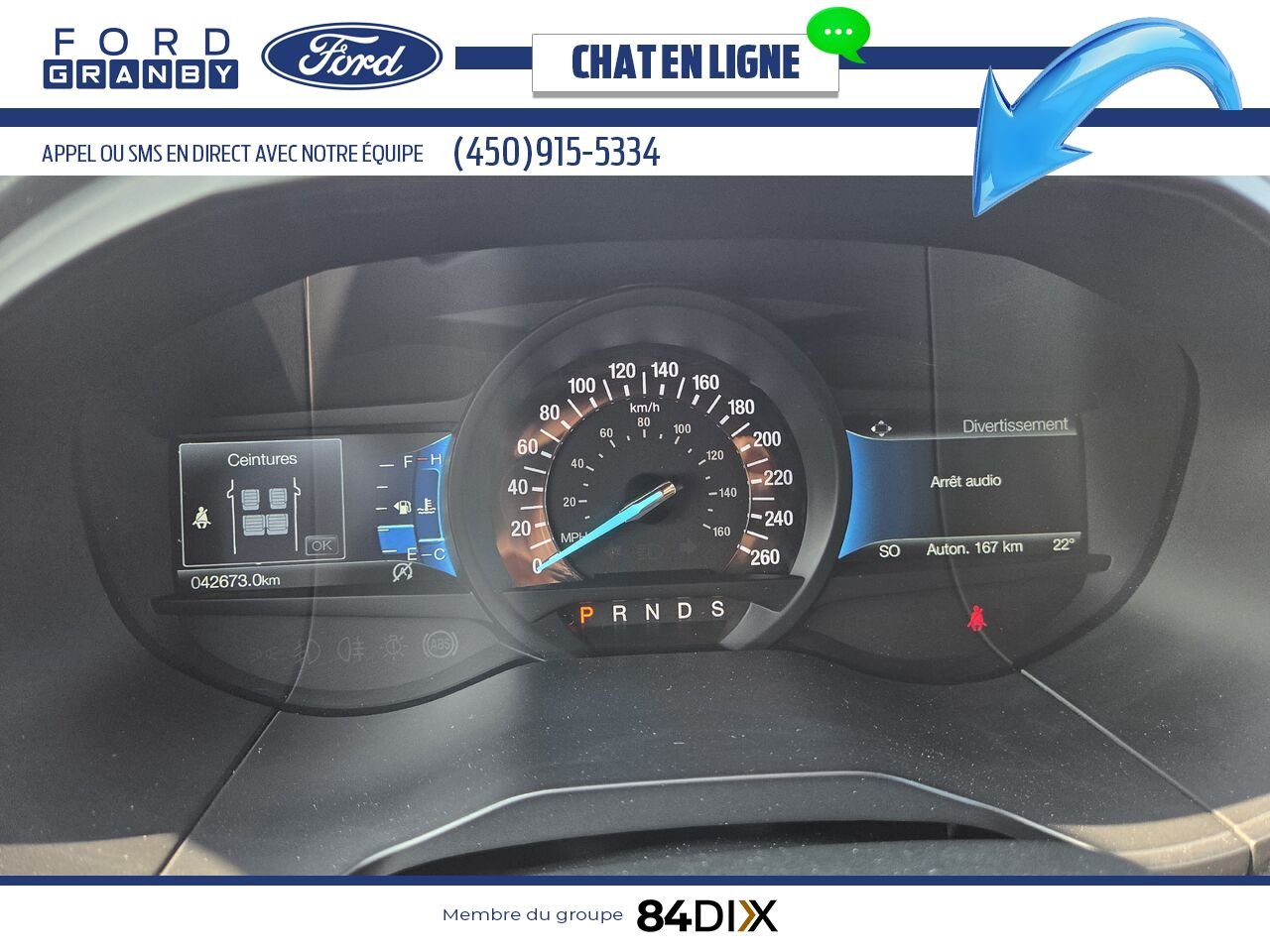 Ford Edge 2024 Blanc Granby - photo #12