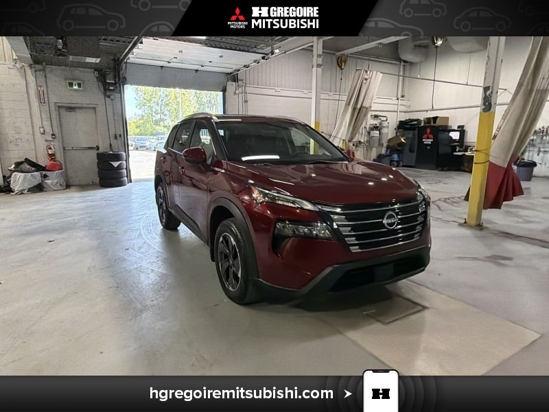 Nissan Rogue SV Moonroof *AWD* Mags Toit Pano Carplay 2024 Rouge