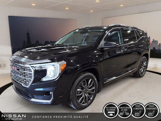 2023 GMC Terrain DENALI DENALI TI | CUIR | TOIT | SIÈGES VENTILÉS | BOSE | TÊTE HAUTE Black