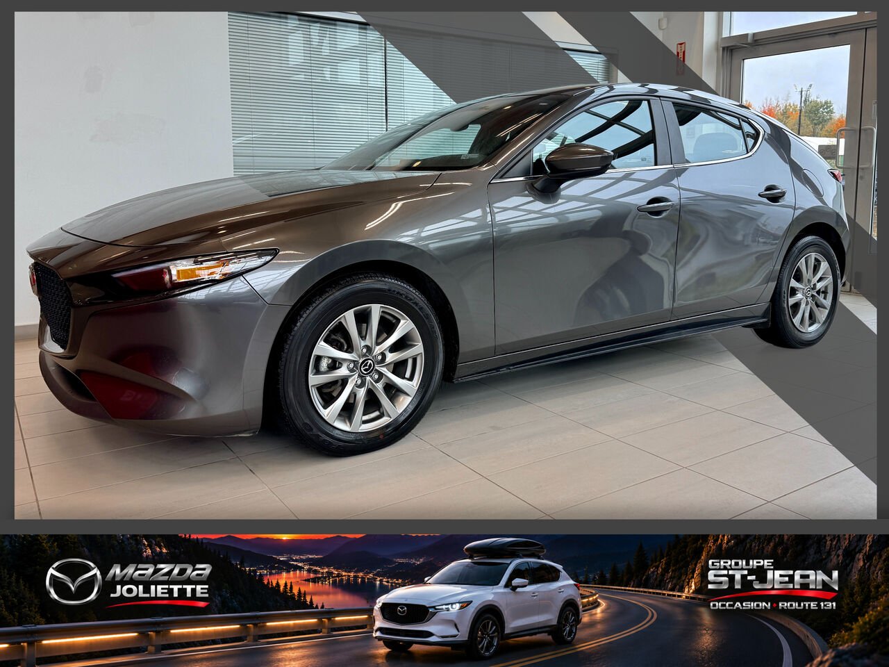 Mazda Mazda3 Sport 2024 Gris Notre-Dame-des-Prairies - photo #0