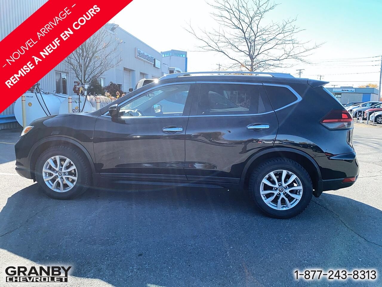 2019 Nissan Rogue S TA | 27-0143A Black Granby - photo #7