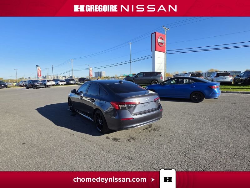 2022 Honda Civic Grey Saint-Eustache - photo #7