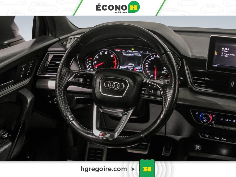 Audi Q5 822017 | Progressiv AWD CUIR TOIT BLUETOOTH CAMÉRA MAGS 2018 Gris Laval - photo #15