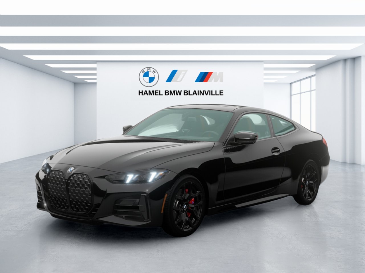 2026 BMW 4 Series 430i xDrive Black Sapphire Metallic Blainville - photo #0