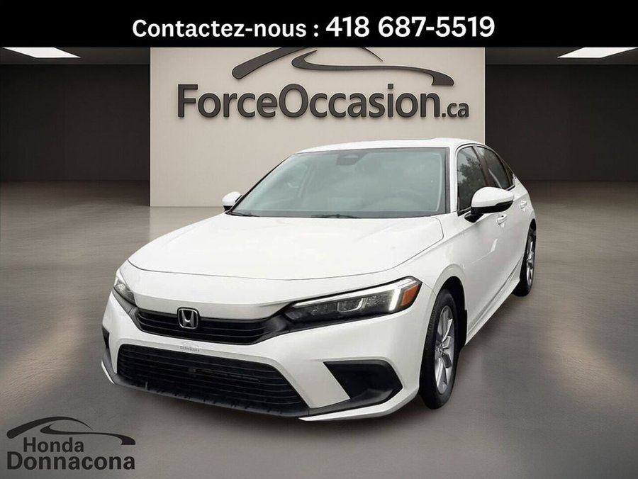 Honda Civic EX, Bancs chauffant, Volant chauffant 2023 Blanc