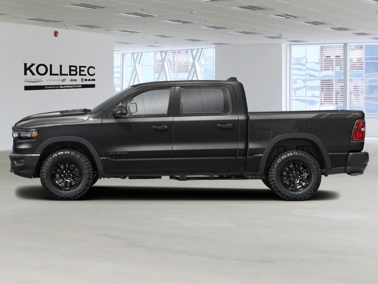 2026 RAM 1500 261760 | Rebel cabine d'équipe 4x4 caisse de 5 pi 7 po Diamond Black Crystal Pearl Gatineau - photo #2