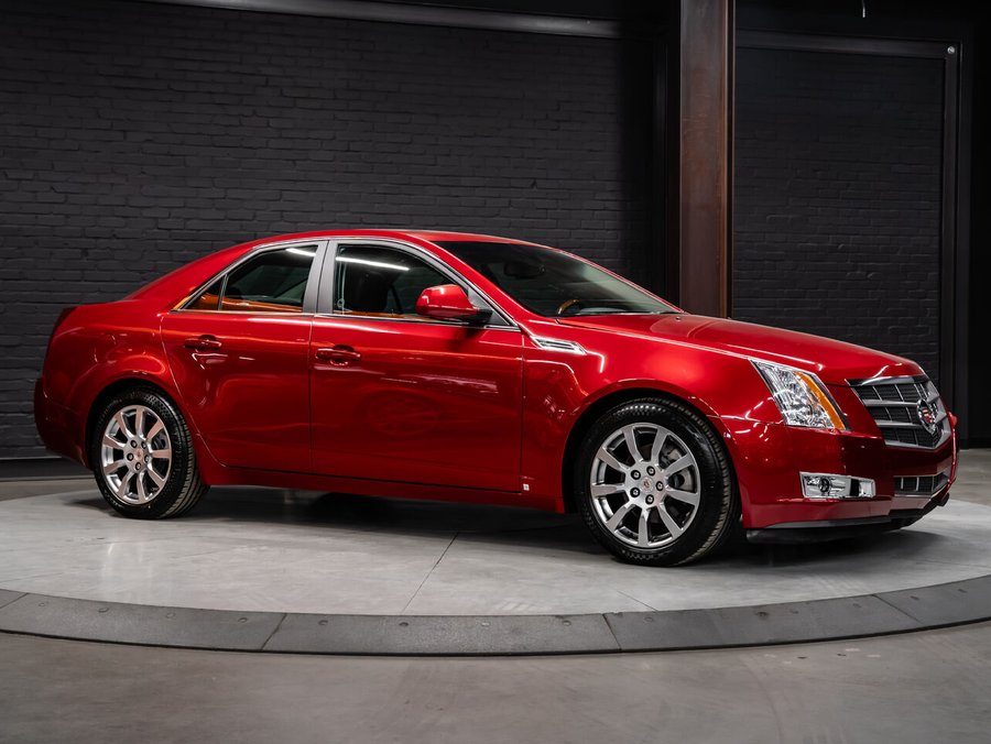 2009 Cadillac CTS w/1SB | Heated & Cooled Seats | Dual Climate Control | Low Km's | Clean CARFAX Red