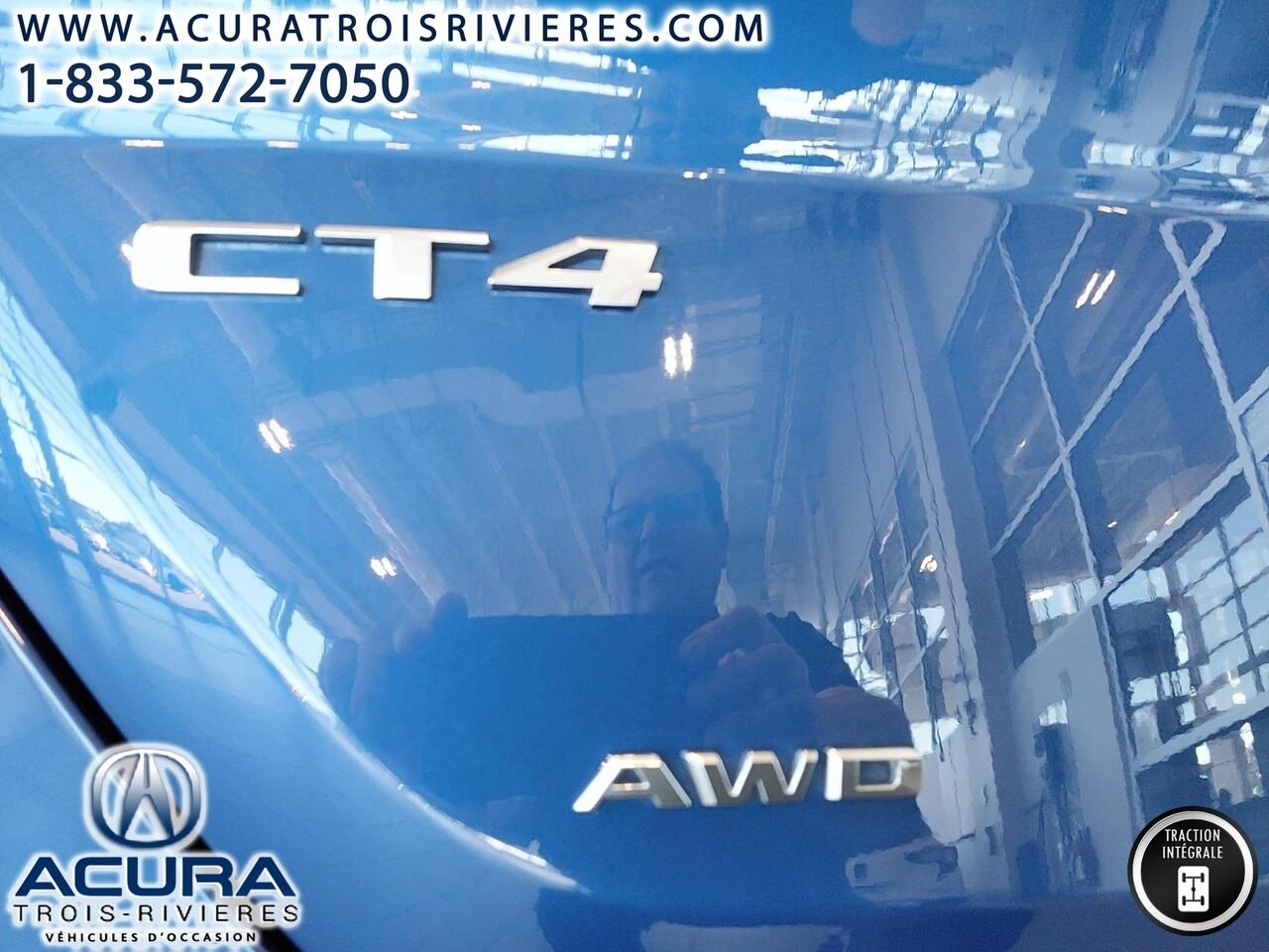 Cadillac CT4 SPORT AWD 2022 Bleu Trois-Rivières - photo #7