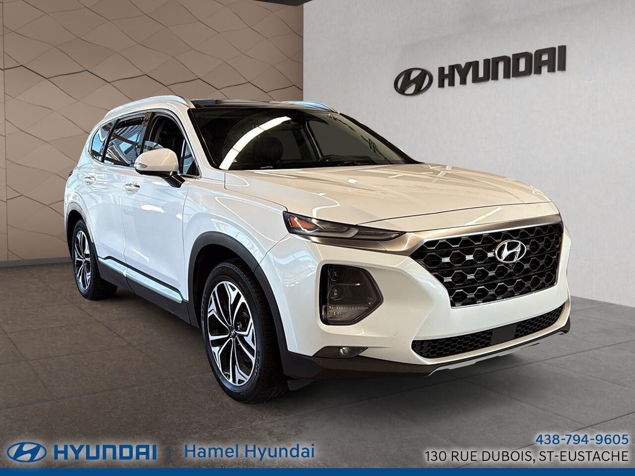 Hyundai Santa Fe 2019 Blanc Saint-Eustache - photo #0