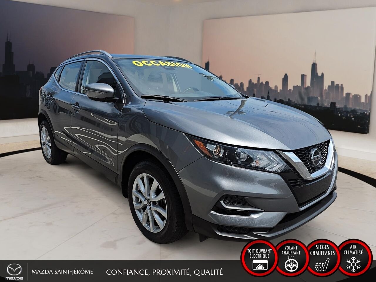 Nissan Qashqai 2022 Gris Ste-Agathe des Monts - photo #3