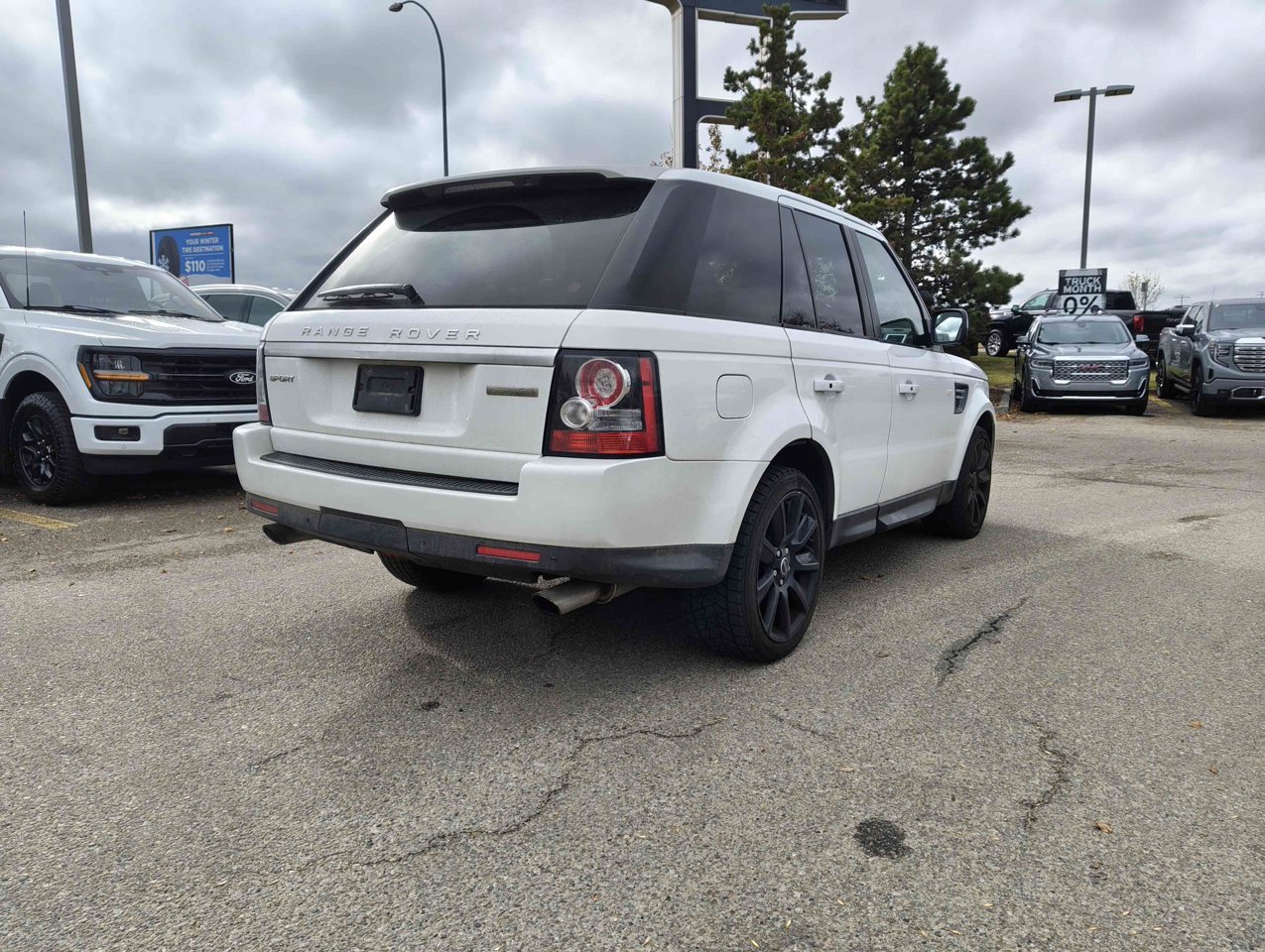 2012 Land Rover Range Rover Sport 4WD 4dr SC White Sherwood Park - photo #5