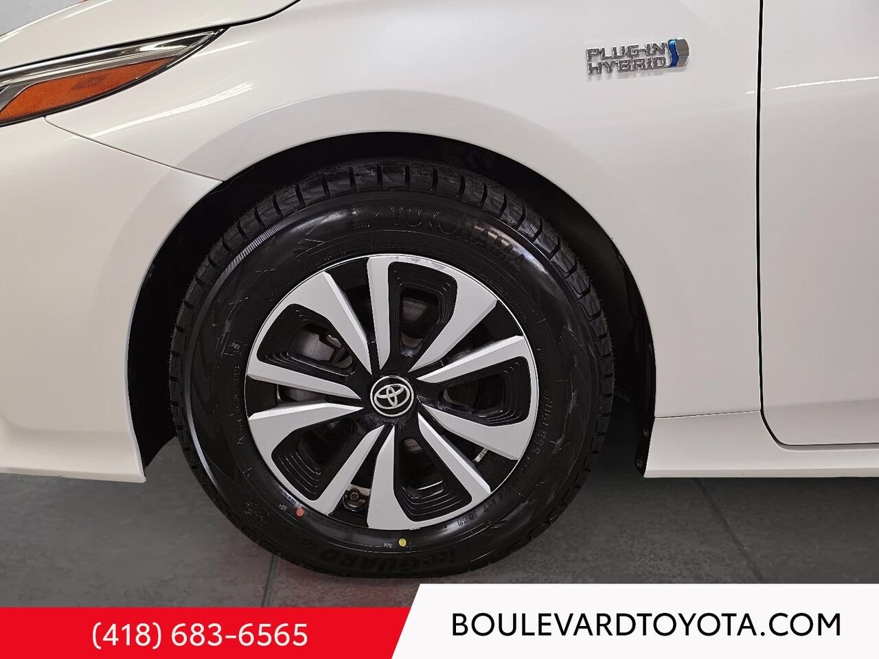 Toyota Prius Prime 98277A-53 | 2019 Blanc Québec - photo #6