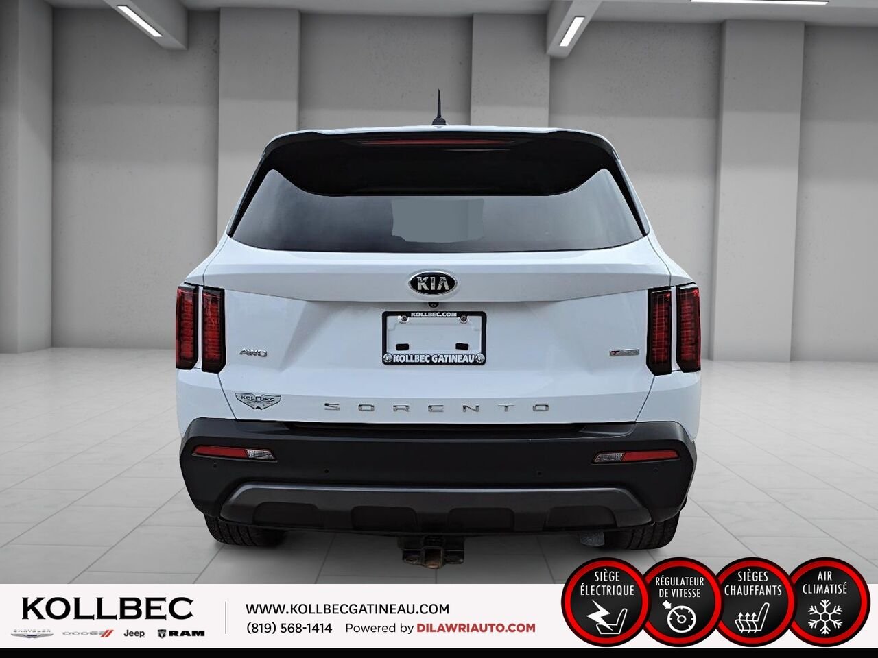 2021 KIA SORENTO X-Line AWD White Ottawa & Gatineau - photo #15