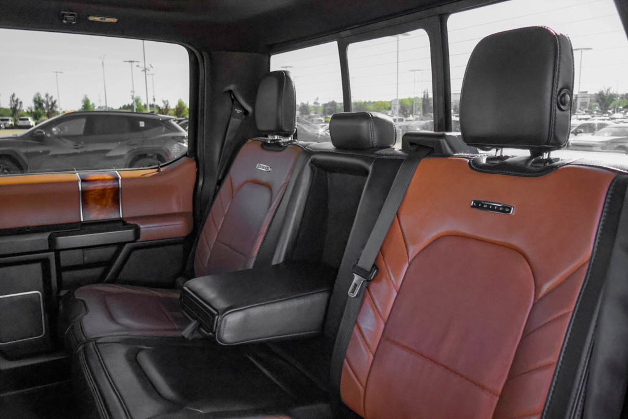 2017 Ford F-150 4WD SuperCrew 145 Limited Black Sherwood Park - photo #31