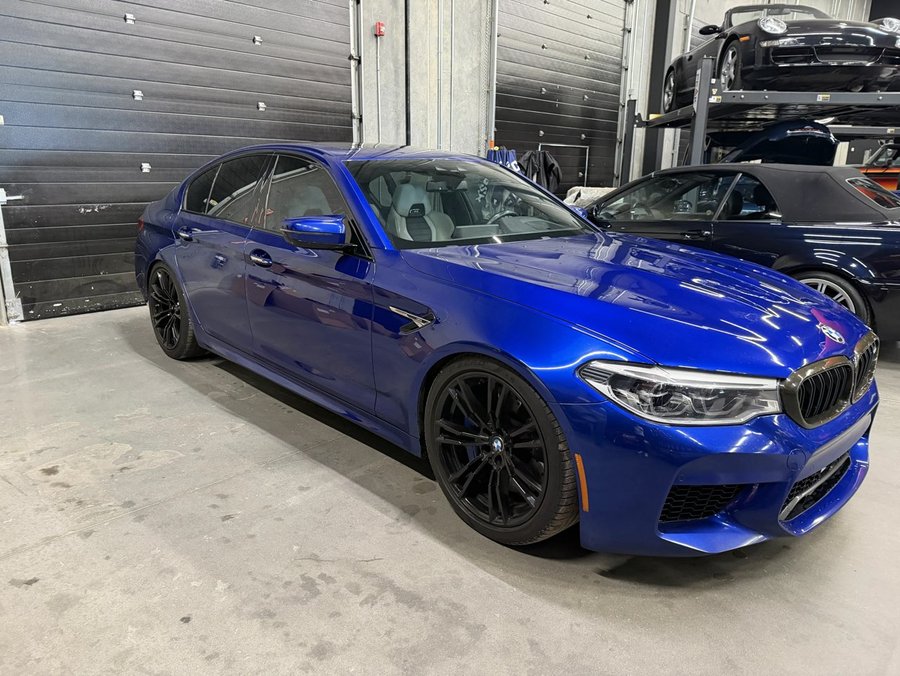 2018 BMW M5 Blue