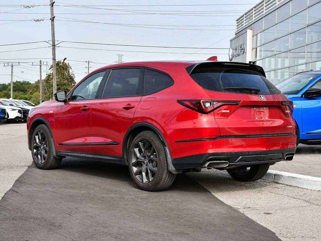 2024 Acura MDX A-Spec - ACURA CERTIFIED Red Etobicoke - photo #6