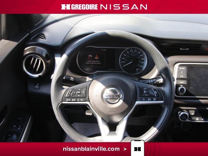 Nissan Kicks BP6378 | SV TRES BAS KILO AUCUN ACCIDENT SIEGE CHAUFFANT 2019 Blanc Laval - photo #13