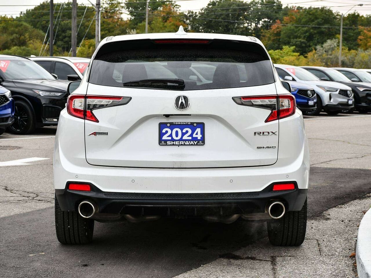 2024 Acura RDX A-Spec - ACURA CERTIFIED White Etobicoke - photo #9
