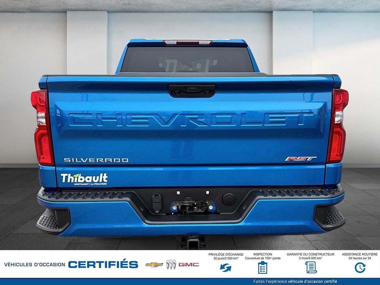 2024 CHEVROLET SILVERADO RST cabine multiplace 4RM 157 po Blue Montmagny - photo #2