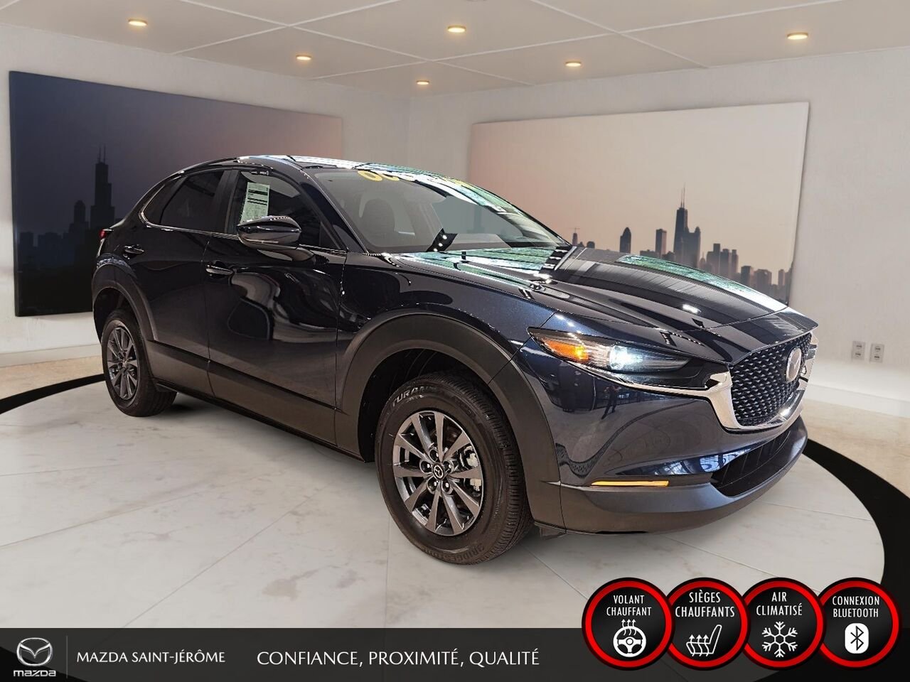 Mazda CX-30 GX TI 2025 Gris Saint-Jérôme - photo #3