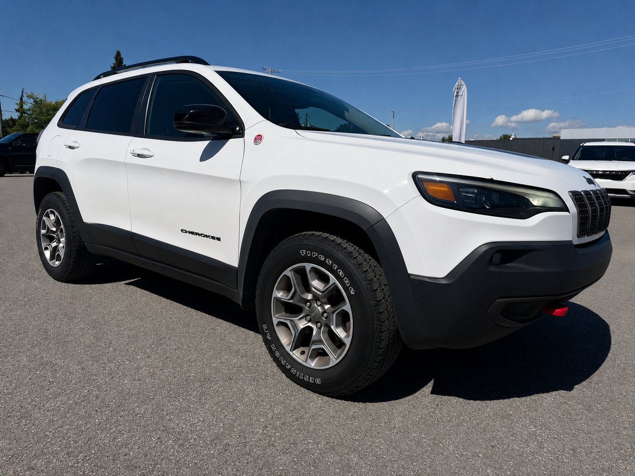 Jeep Cherokee JAMAIS ACCIDENTÉ / 4X4 / APPLE CARPLAY ET ANDROID AUTO 2022 Blanc Châteauguay - photo #3