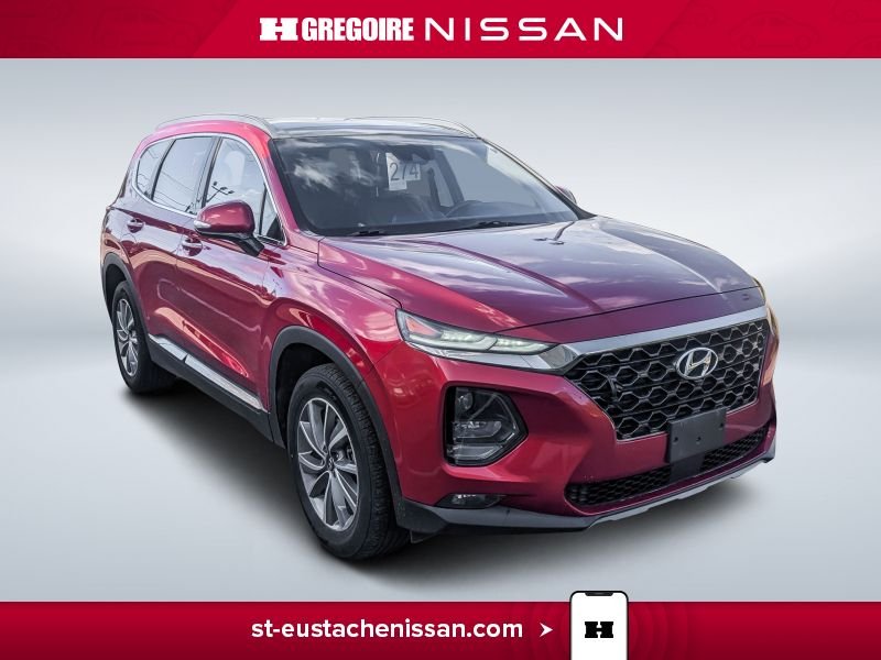 2019 Hyundai Santa Fe Luxury CUIR AWD MAGS TOIT OUVRANT Red